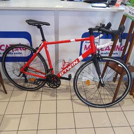 BICI CORSA BTWIN TRIBAN 500 ROSSA