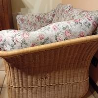 Divano 2 posti midollino