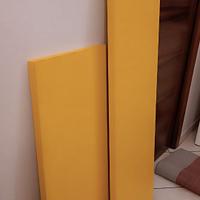 Mensola varie misure colore giallo cm 100 150 200