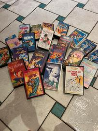 Walt Disney 20 VHS I migliori cartoni animati.
