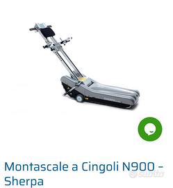 Montascale a cingoli n900 sherpa