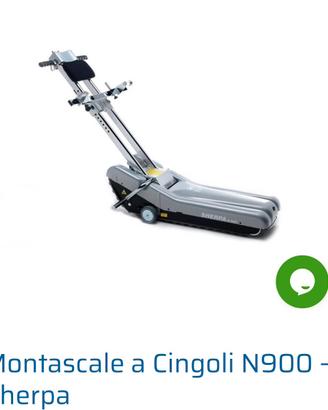 Montascale a cingoli n900 sherpa