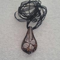 Collana con Ciondolo in VETRO 