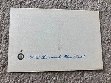 Biglietti di Natale Fc Internazionale Vintage 2