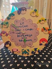 Orologio da parete fatto a mano