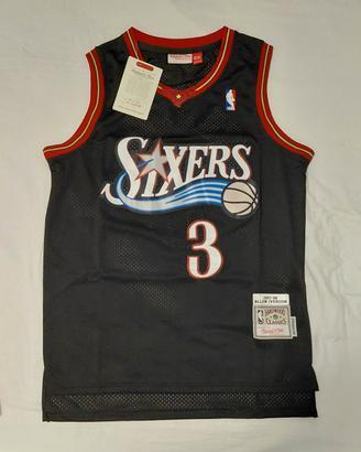 Maglia da basket Sixers di Allen Iverson  1997/98