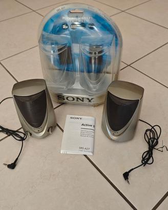 Set  Sony Active speaker system SRS a27