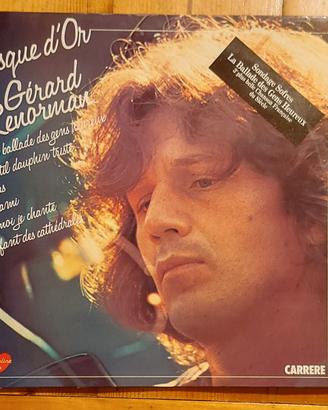 Gerard Lenorman  LP Disque d'or