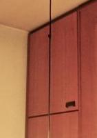 66_Lampada da soffitto in vetro opalino giallo