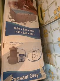 piscina da esterno completa 