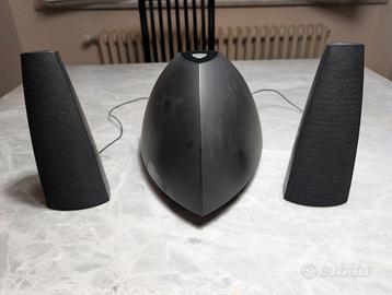 Subwoofer e casse audio per computer con bassi