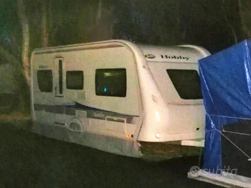 Roulotte Hobby 495 Excellent