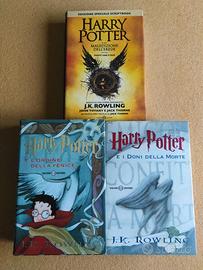 3 libri Harry Potter 1a edizione