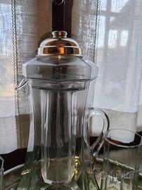 Caraffa con porta ghiaccio