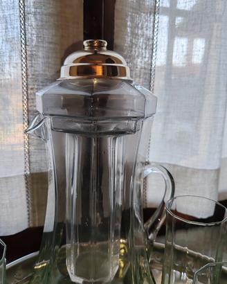 Caraffa con porta ghiaccio