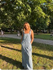 Salopette vestito lungo  L