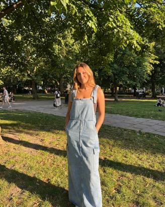 Salopette vestito lungo  L