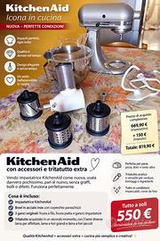 KitchenAid - set completo con tritatutto originale