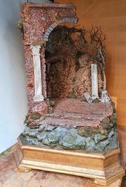 Scoglio presepe napoletano base '800