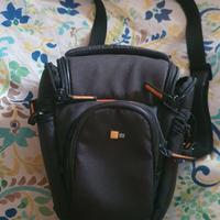 porta fotocamera a tracolla