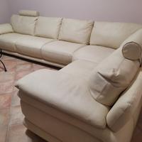 divano pelle Chateaux d'Ax 