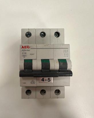Magnetotermico AEG C16 Trifase
