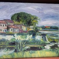 Olio su tela di Franco Ferraro