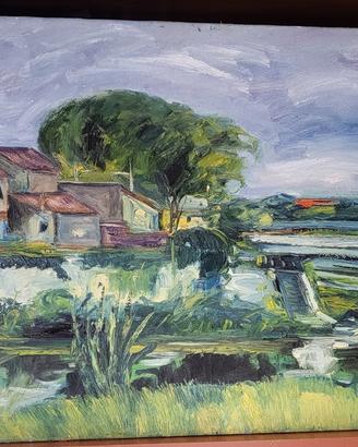 Olio su tela di Franco Ferraro