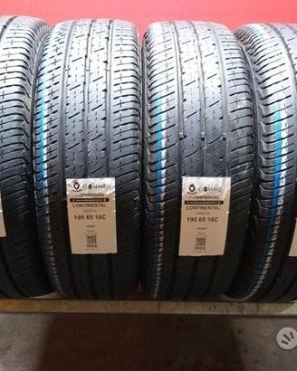 4 gomme 195 65 16c continental a5291