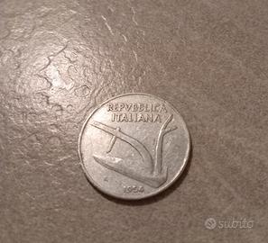 10 LIRE 1954