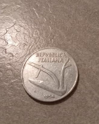 10 LIRE 1954