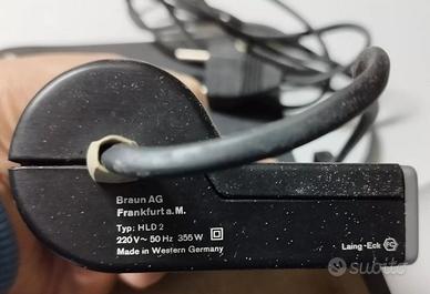 Riscaldino portatile convettore BRAUN AG HLD2 220V