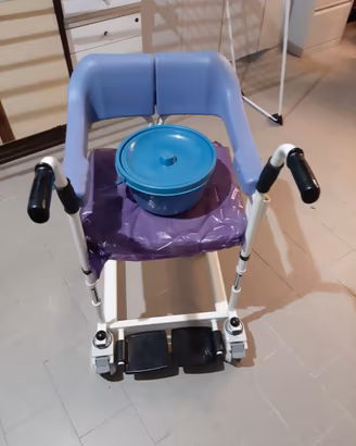 Sedia comoda per disabili