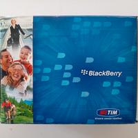 BLACKBERRY CELLULARE CON CUSTODIA IN PELLE 