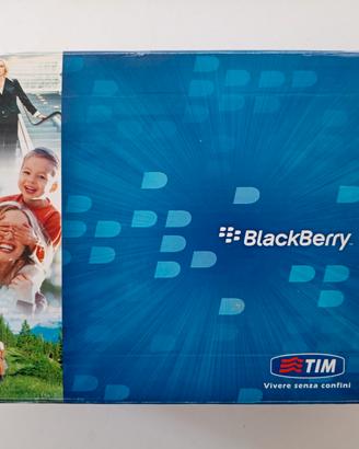 BLACKBERRY CELLULARE CON CUSTODIA IN PELLE 