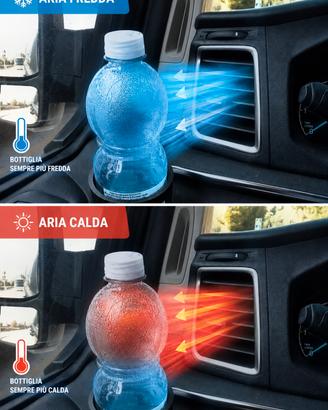 Portabottiglie per Ford Custom – aria calda/fredda