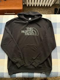 Felpa nera The North Face con cappuccio taglia L