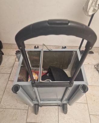 CARRELLO PORTA ESCHE PESCE LAGO TROTA 