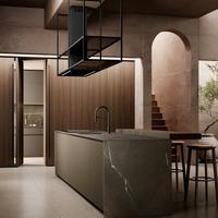 ♥Commercio Da fabbrica ♥ Cucina con gola L. 3,3m