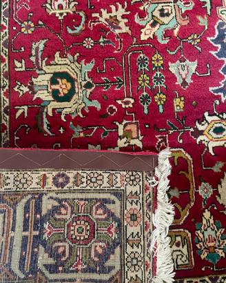 Tappeto turco Hereke, ispirazione Kirman persiana