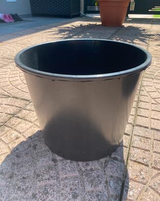 Vaso plastica nero