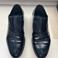 scarpe eleganti blu tg 43