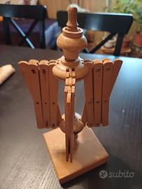 Arcolaio in legno vintage anni'70
