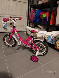 Bicicletta bambina Bianchi 12" età 2-4 anni