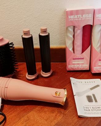 Arricciacapelli Ted Baker + bigodini senza calore