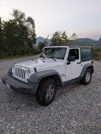 Jeep Wrangler 2.8 4x4 Manuale 2011 Gancio Traino