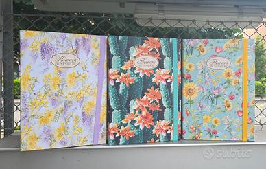 Pigna Nature Flowers Portaprogetti D7 scatola 3 pz