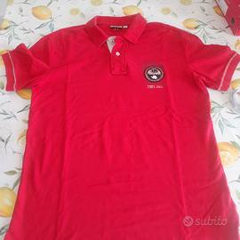 Polo uomo Napapijri rossa TG L