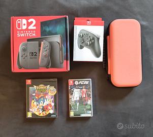 NINTENDO SWITCH 2 + vari accessori