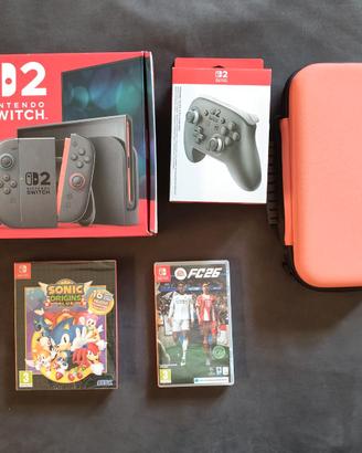 NINTENDO SWITCH 2 + vari accessori